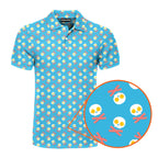 Fried Egg Bacon - Funny Golf Polo Shirt-Polo Shirt For Men-Gerbera Prints