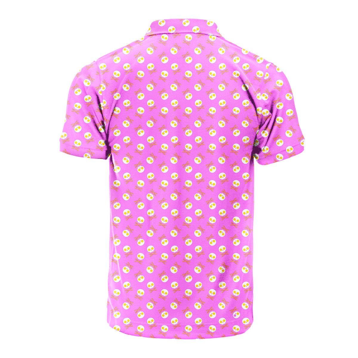Fried Egg Bacon - Funny Golf Polo Shirt-Polo Shirt For Men-Gerbera Prints