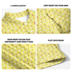 Breakfast Balls-Polo Shirt For Men-Gerbera Prints