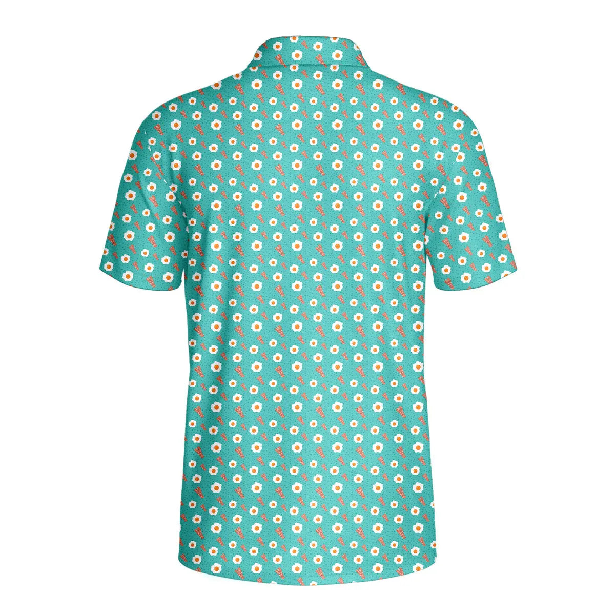 Breakfast Balls-Polo Shirt For Men-Gerbera Prints