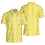 Breakfast Balls-Polo Shirt For Men-Gerbera Prints