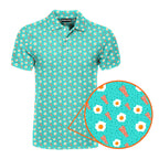 Breakfast Balls - Funny Golf Polo Shirt-Polo Shirt For Men-Gerbera Prints