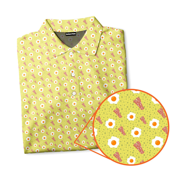 Breakfast Balls - Funny Golf Polo Shirt