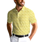 Breakfast Balls-Polo Shirt For Men-Gerbera Prints