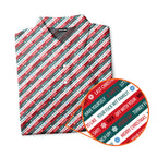 Christmas Xmas Funny Rude Joke - Funny Golf Polo Shirt-Polo Shirt For Men-Gerbera Prints