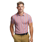 Colorful Blissful Stopper - Funny Golf Polo Shirt-Polo Shirt For Men-Gerbera Prints