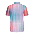 Colorful Butt Plug-Polo Shirt For Men-Gerbera Prints