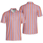 Colorful Butt Plug-Polo Shirt For Men-Gerbera Prints
