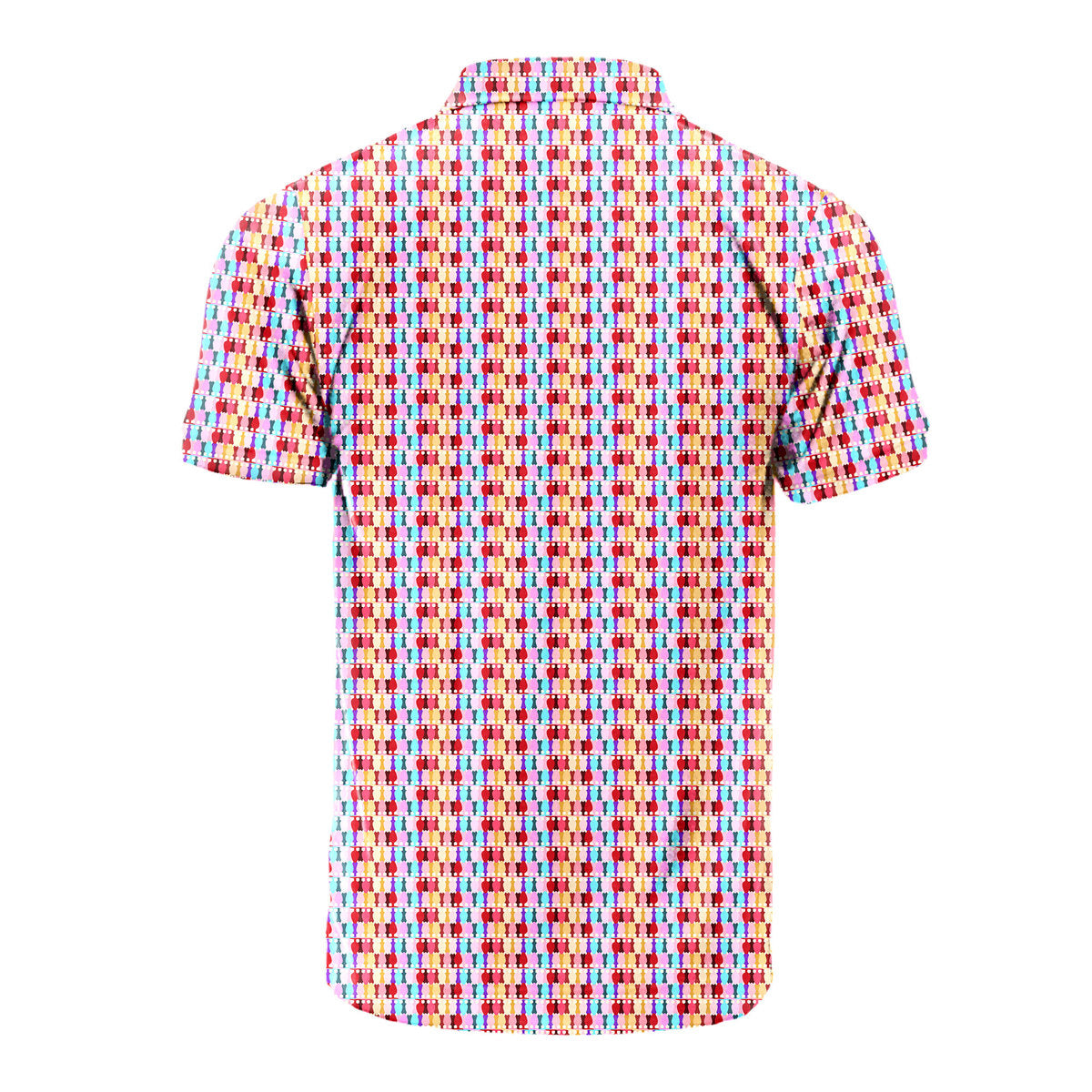 Colorful Blissful Stopper - Funny Golf Polo Shirt-Polo Shirt For Men-Gerbera Prints