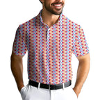 Colorful Butt Plug-Polo Shirt For Men-Gerbera Prints
