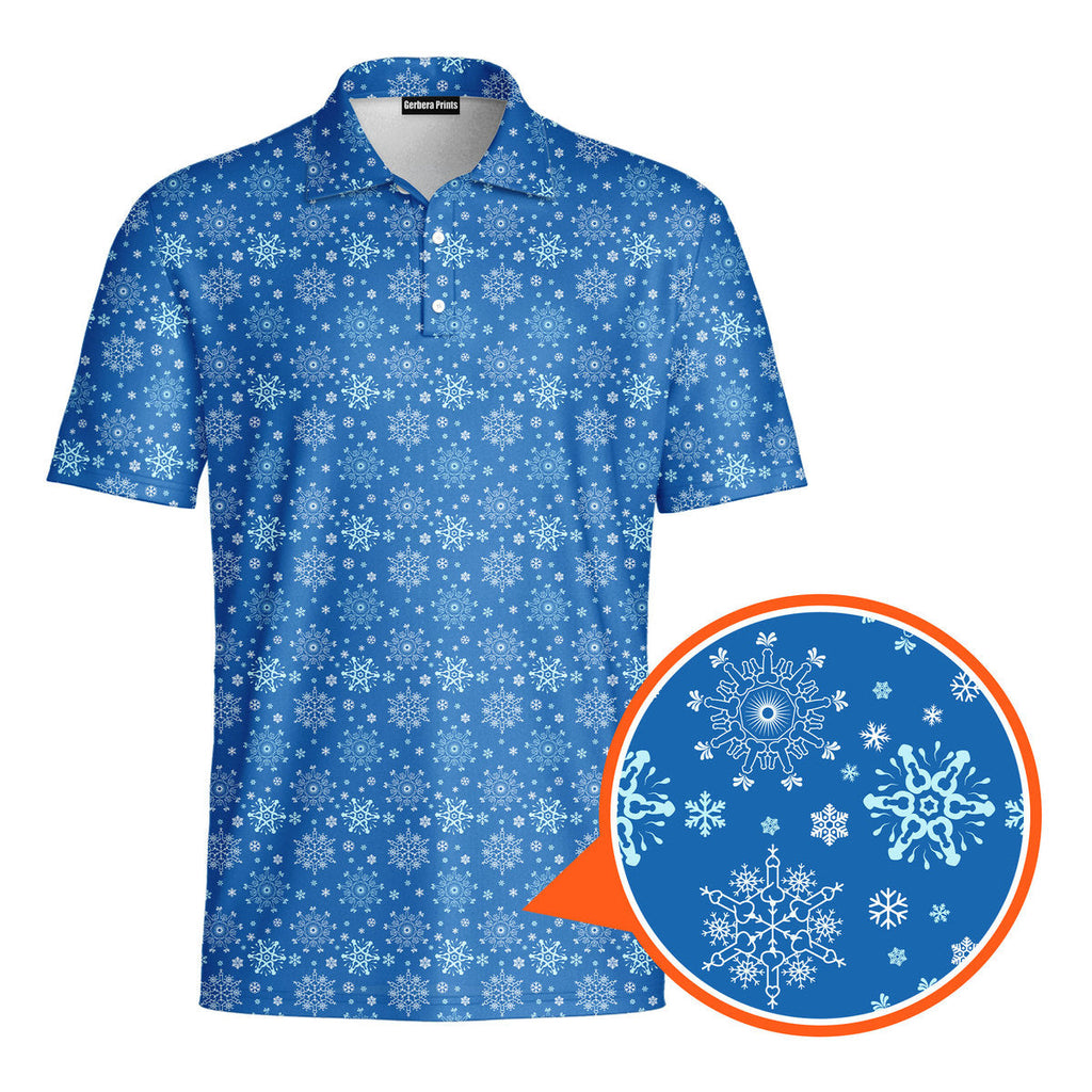 The Melt In Your Mouth-Polo Shirt For Men-Gerbera Prints