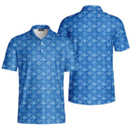 The Melt In Your Mouth-Polo Shirt For Men-Gerbera Prints