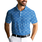 The Melt In Your Mouth-Polo Shirt For Men-Gerbera Prints