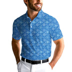 The Melt In Your Mouth-Polo Shirt For Men-Gerbera Prints