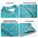 Buns-Polo Shirt For Men-Gerbera Prints