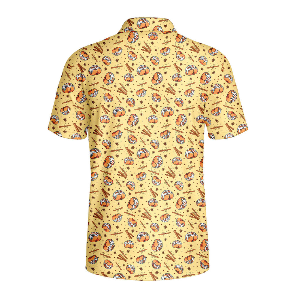 Buns-Polo Shirt For Men-Gerbera Prints