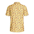 Buns-Polo Shirt For Men-Gerbera Prints