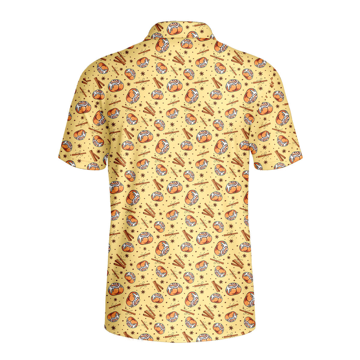 Buns-Polo Shirt For Men-Gerbera Prints