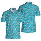 Buns-Polo Shirt For Men-Gerbera Prints
