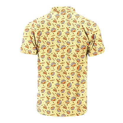 Cinnamon Roll Buns Cookie Cutter - Funny Golf Polo Shirt 