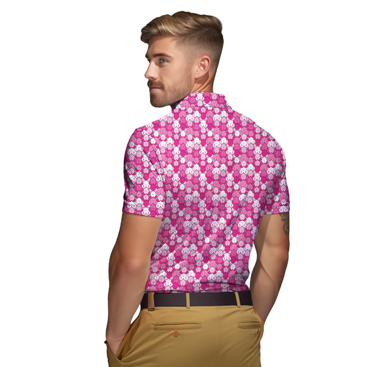 Pink Ribbon - Funny Golf Polo Shirt