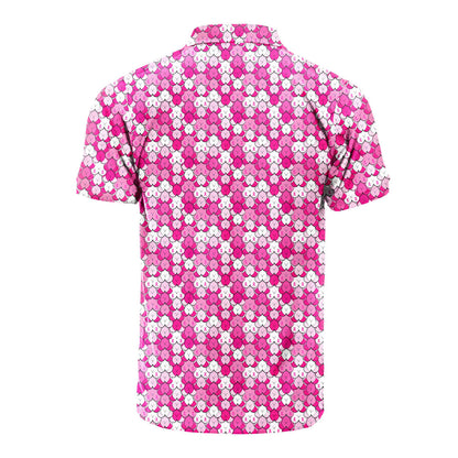 Pink Ribbon - Funny Golf Polo Shirt