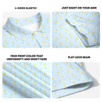 Banana Deep In Jar-Polo Shirt For Men-Gerbera Prints