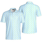 Banana Deep In Jar-Polo Shirt For Men-Gerbera Prints