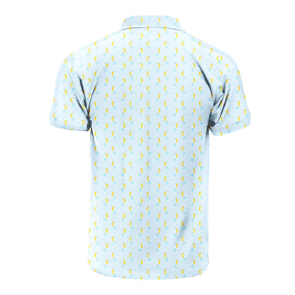 Banana Deep in Jar - Funny Golf Polo Shirt 