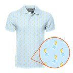 Banana Deep in Jar - Funny Golf Polo Shirt-Polo Shirt For Men-Gerbera Prints