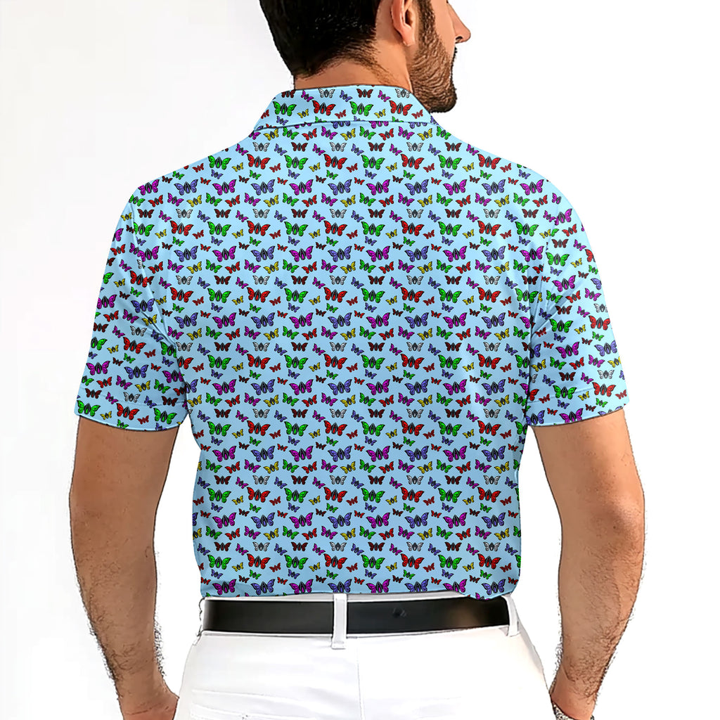 Unreal Butterfly - Funny Golf Polo Shirt