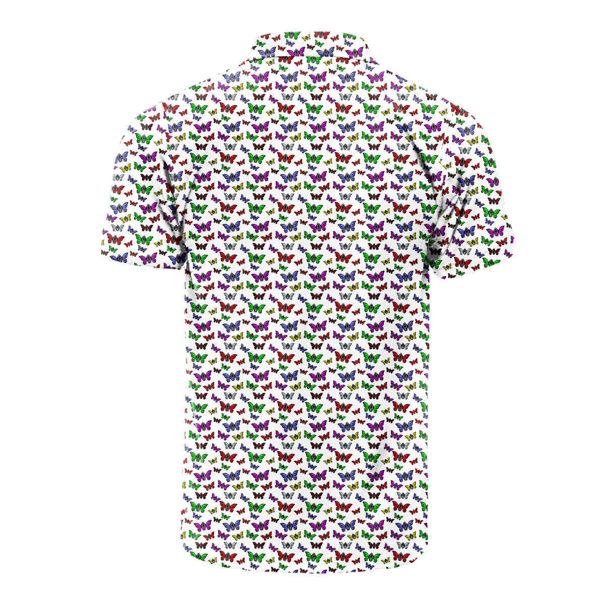 Unreal Butterfly - Funny Golf Polo Shirt-Polo Shirt For Men-Gerbera Prints