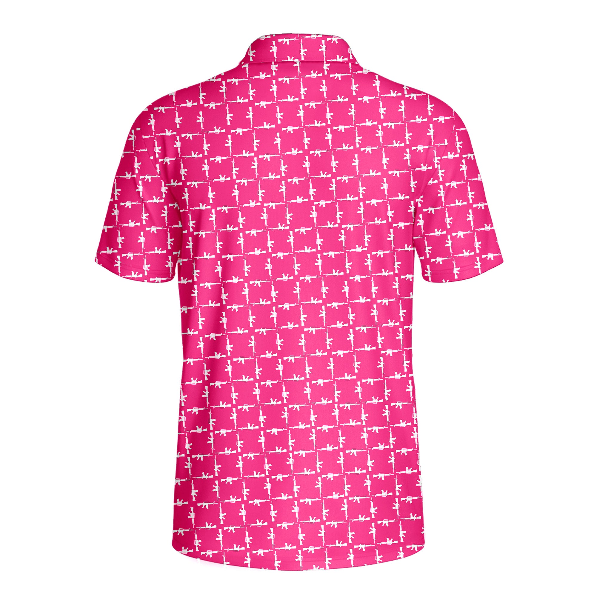 The AR15 - Golf Polo Shirt-Polo Shirt For Men-Gerbera Prints