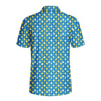 Chicks Dig Me Easter Eggs-Polo Shirt For Men-Gerbera Prints