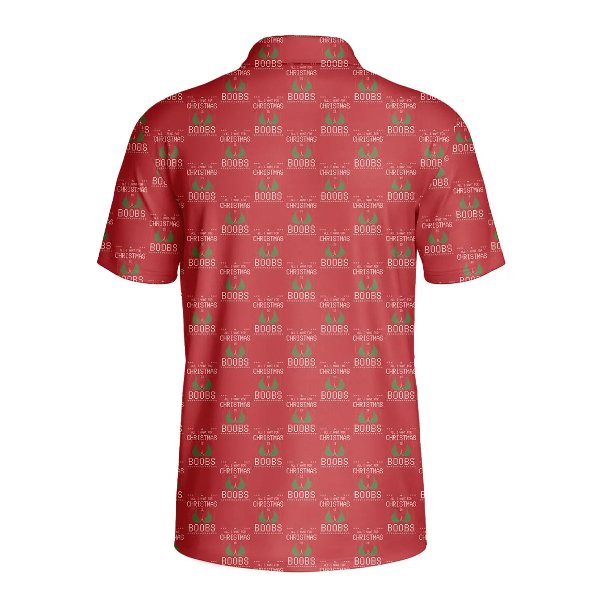 All I Want For Christmas-Polo Shirt For Men-Gerbera Prints