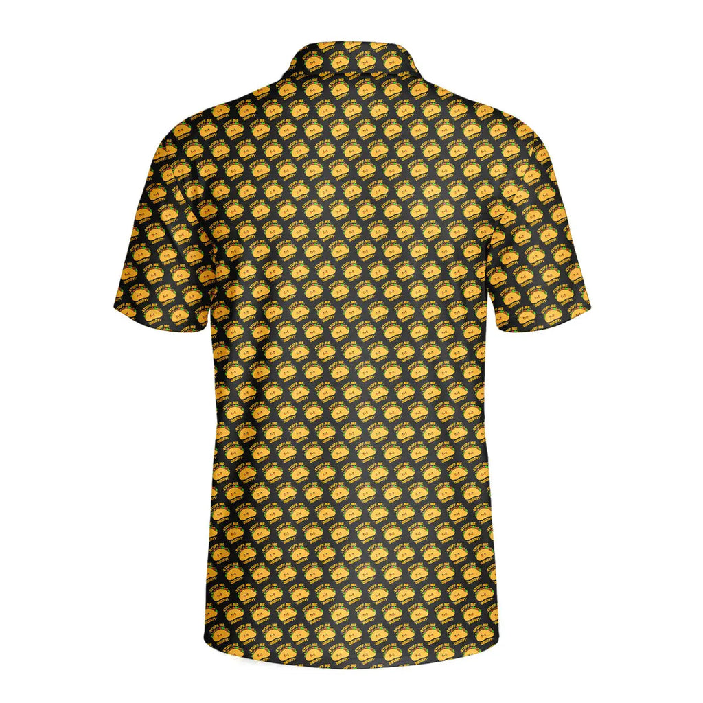 Stuff Me Daddy-Polo Shirt For Men-Gerbera Prints