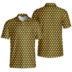 Stuff Me Daddy-Polo Shirt For Men-Gerbera Prints