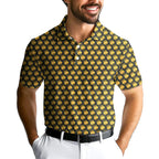 Stuff Me Daddy-Polo Shirt For Men-Gerbera Prints