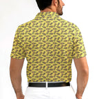 Pineapple Slut-Polo Shirt For Men-Gerbera Prints