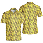Pineapple Slut-Polo Shirt For Men-Gerbera Prints