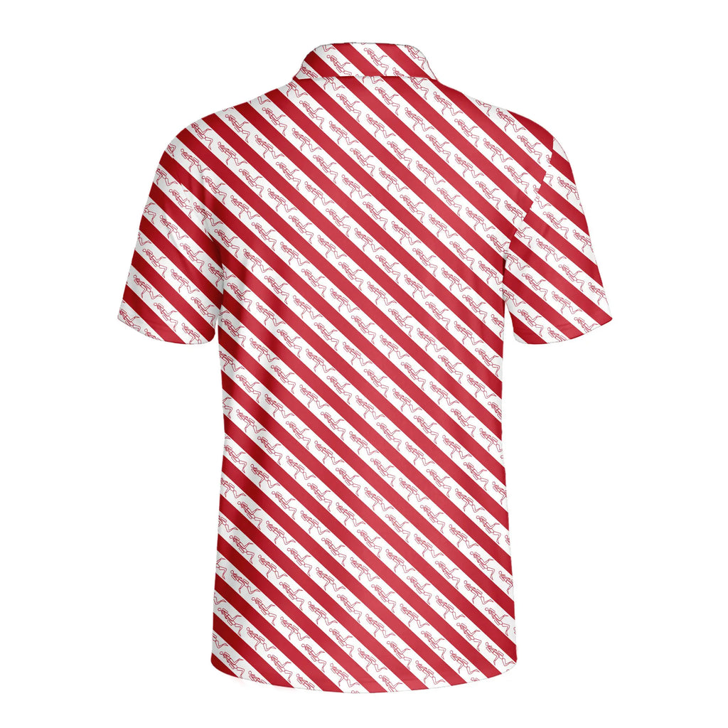Muff Dive-Polo Shirt For Men-Gerbera Prints