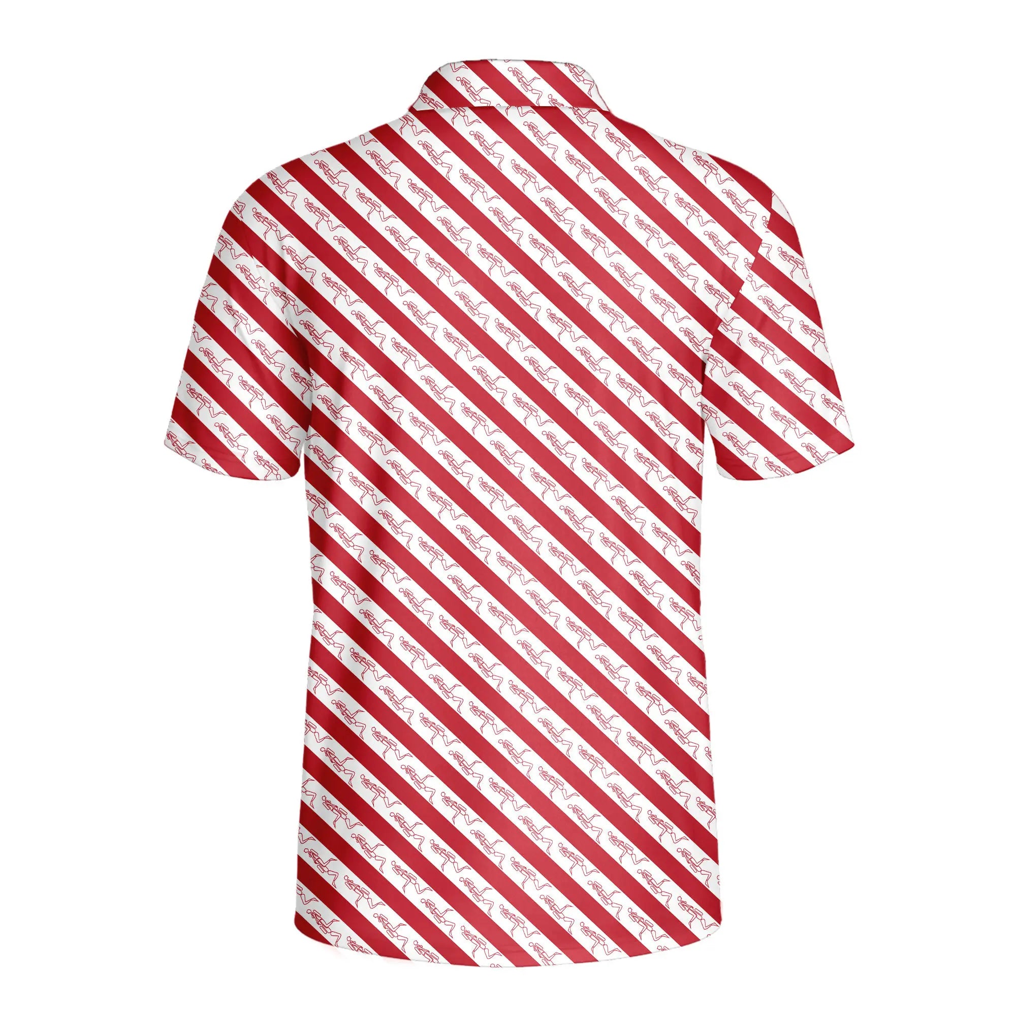 Muff Dive-Polo Shirt For Men-Gerbera Prints