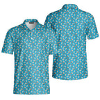 Moister-Polo Shirt For Men-Gerbera Prints