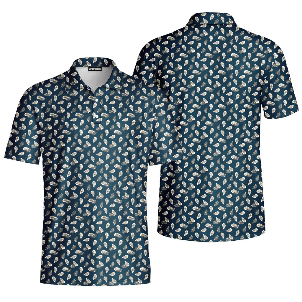 Moister-Polo Shirt For Men-Gerbera Prints