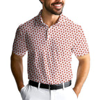 Beef Curtain-Polo Shirt For Men-Gerbera Prints