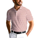 Beef Curtain-Polo Shirt For Men-Gerbera Prints