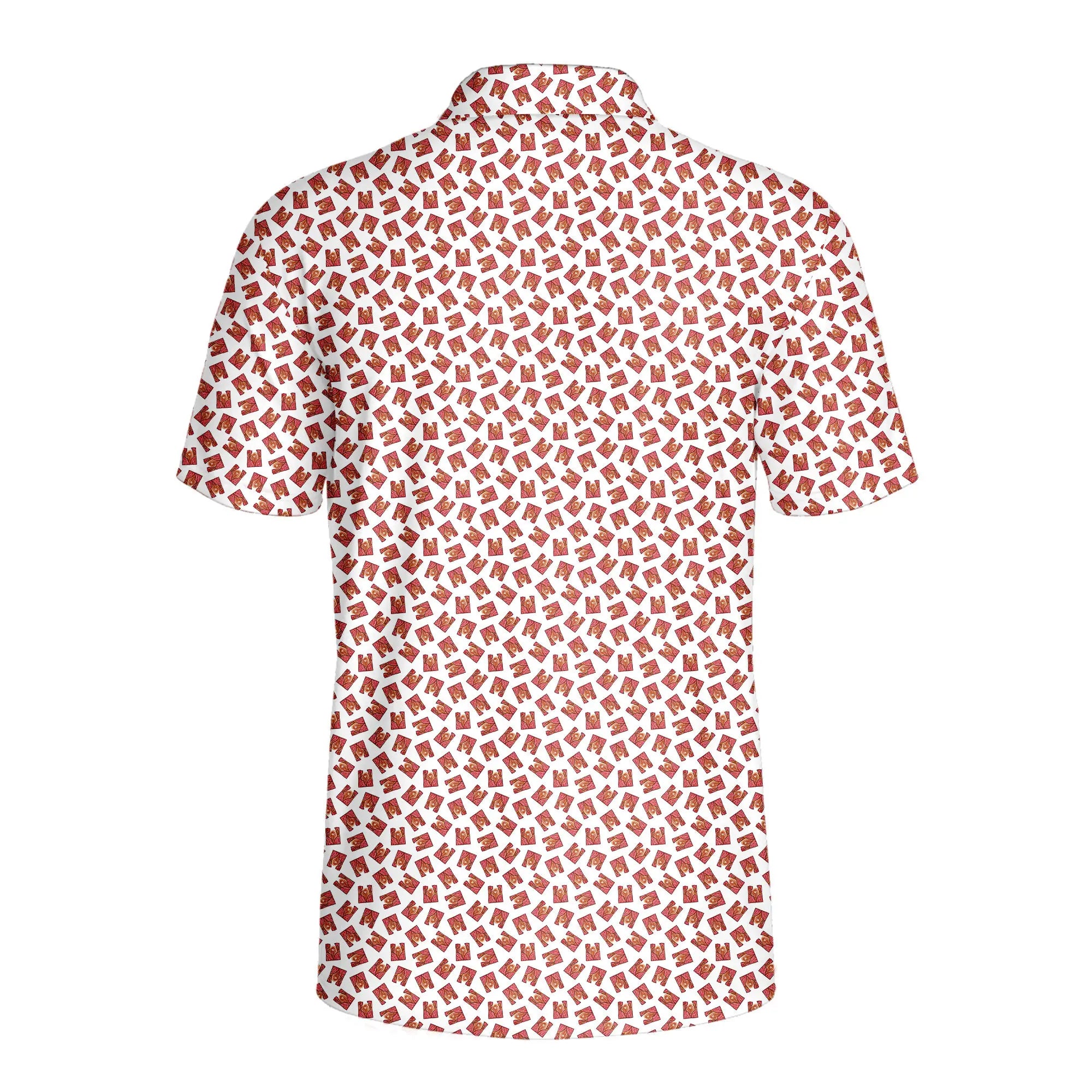 Beef Curtain-Polo Shirt For Men-Gerbera Prints