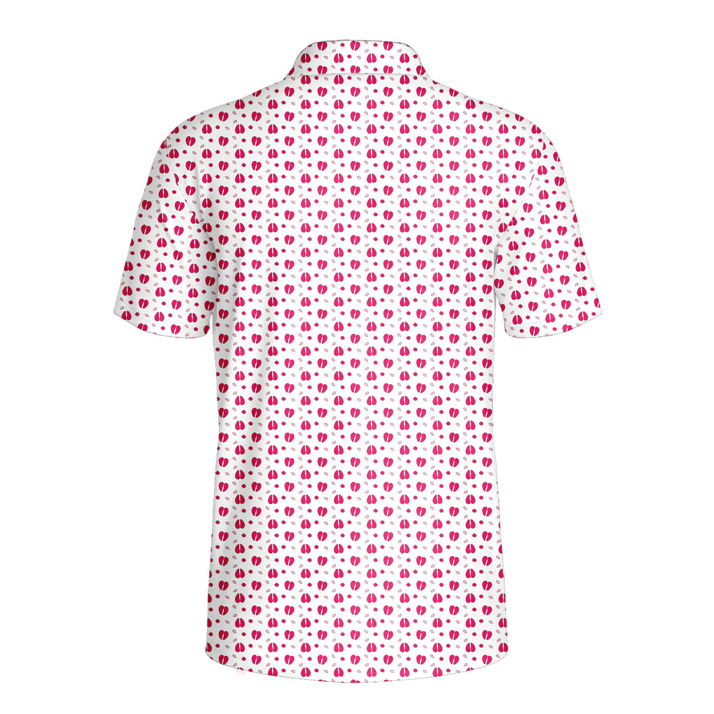 Camel Toe-Polo Shirt For Men-Gerbera Prints