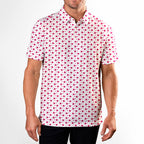 Camel Toe-Polo Shirt For Men-Gerbera Prints