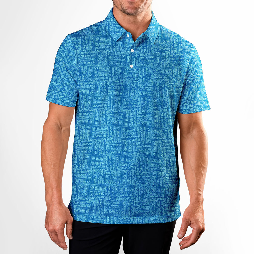 Tony and Ezekiel-Polo Shirt For Men-Gerbera Prints